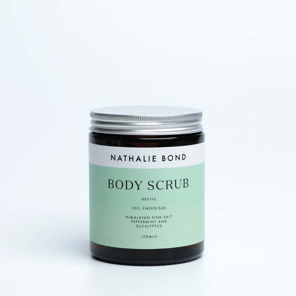 Jar of body scrub